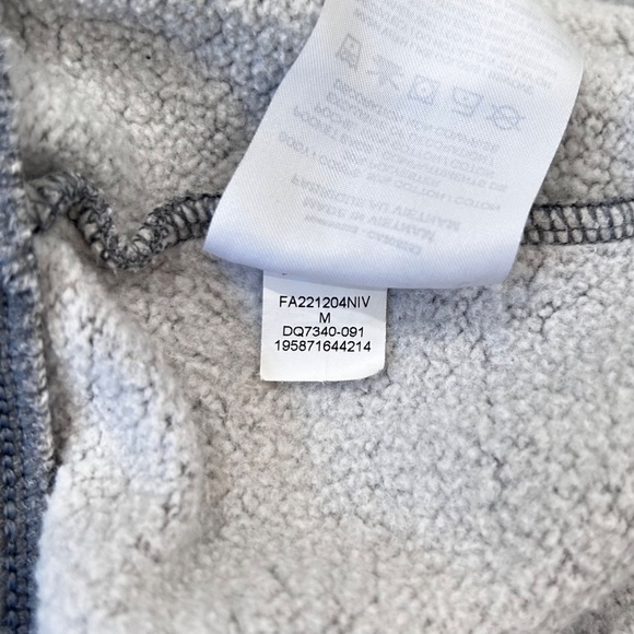 Nike Jordan Essentials Fleece Men's Pants - Carbon Heather - Large - DQ7340-091 - Picture 10 of 14